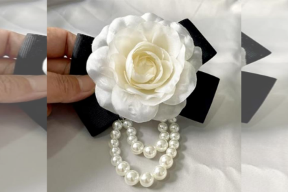 The History and Elegance of Silk Flower Brooches