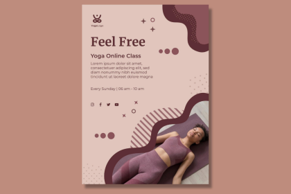 How to create a stunning yoga flyer in 6 easy steps