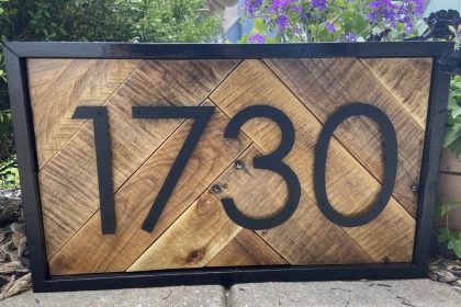 Top House Number Signs Available