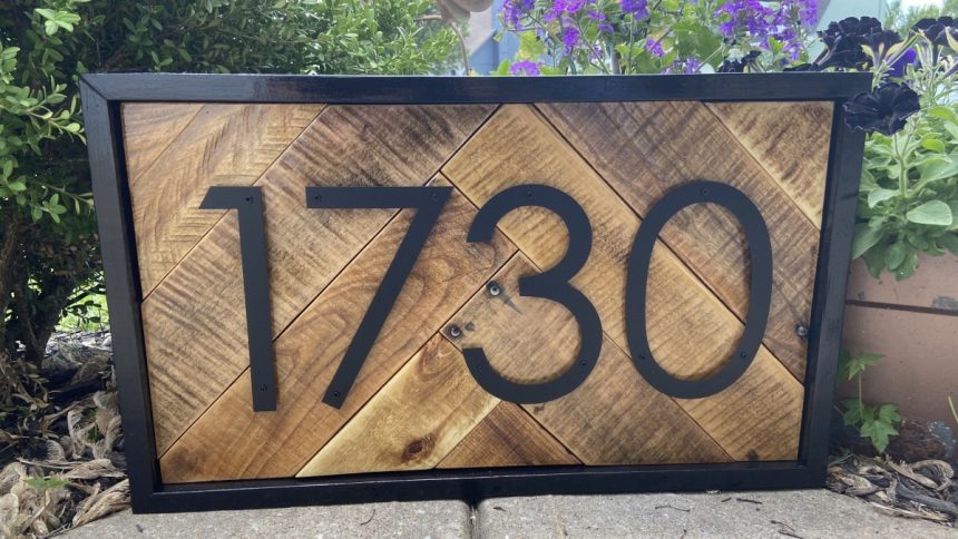 Top House Number Signs Available